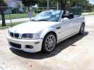 Silver 2003 BMW M3 E46 convertible automatic For Sale Silver 2003 BMW M3 E46 convertible automatic For Sale