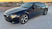 Black 2008 BMW E63 650i coupe automatic For Sale