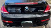 Black 2008 BMW E63 650i coupe automatic For Sale