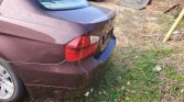 3 series Burgundy 2006 BMW E90 325i sedan automatic For Sale