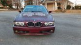 5 series red BMW E39 540i manual For Sale