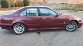 5 series red BMW E39 540i manual For Sale