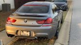 6 series gray 2015 BMW M6 Gran Coupe automatic For Sale