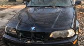 Black 2003 BMW E46 convertible manual For Sale
