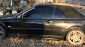 Black 2003 BMW E46 convertible manual For Sale