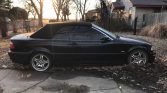 Black 2003 BMW E46 convertible manual For Sale