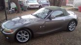 Gray 2003 BMW Z4 3.0i Roadster automatic For Sale