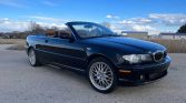 3 series black 2005 BMW E46 325ci convertible manual For Sale