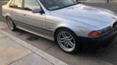 5 series silver 1999 BMW E39 540i manual sedan For Sale