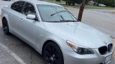 5 series silver 2006 BMW E60 530i automatic sedan For Sale