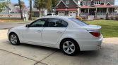5 series white 2008 BMW E60 528i automatic sedan For Sale
