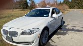 5 series white 2011 BMW F10 535i xDrive sedan automatic For Sale