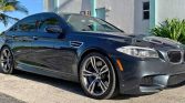 Blue 2013 BMW M5 F10 V8 automatic sedan For Sale