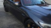 Charcoal 2015 BMW M4 F82 automatic coupe For Sale
