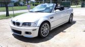 Silver 2003 BMW M3 E46 convertible automatic For Sale