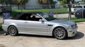 Silver 2003 BMW M3 E46 convertible automatic For Sale