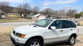 White 2001 BMW X5 E53 manual SUV For Sale