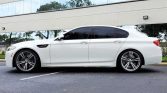 White 2014 BMW M5 F10 4.4L V8 automatic sedan For Sale