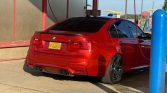 Orange 2015 BMW M3 F80 manual sedan For Sale