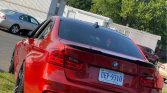 Orange 2015 BMW M3 F80 manual sedan For Sale