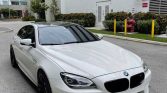 White 2014 BMW M6 F06 Gran Coupe automatic For Sale