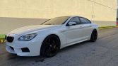 White 2014 BMW M6 F06 Gran Coupe automatic For Sale