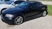 1 series black 2012 BMW E88 135i convertible For Sale