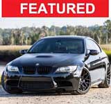 Black 2008 BMW M3 E92 automatic V8 coupe For Sale