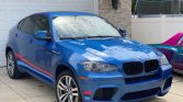 Blue 2012 BMW X6 SUV automatic For Sale