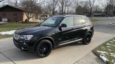 Black 2017 BMW X3 xDrive28i SUV automatic For Sale