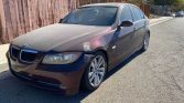 3 series burgundy 2008 BMW E90 automatic sedan For Sale