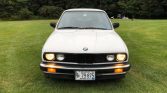 3 series white 1986 BMW E30 325e manual sedan For Sale