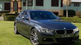 3 series grey 2016 BMW F30 320d diesel sedan For Sale