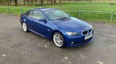 3 series blue 2008 BMW 320d E92 6spd manual coupe For Sale