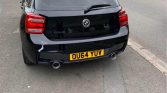 Black 2014 BMW 116d 6spd manual hatchback For Sale
