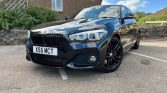 Black 2018 BMW 125d automatic 4 door hatchback For Sale