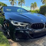 8 series black 2019 BMW convertible automatic For Sale