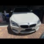 White 2018 BMW M6 low miles convertible automatic 4.4L V8 For Sale