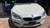 White 2018 BMW M6 low miles convertible automatic 4.4L V8 For Sale