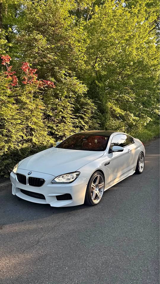 Alpine white 2014 BMW M6 coupe 4.4L V8 automatic For Sale