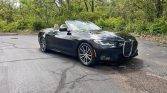 Black 2021 BMW 430i convertible automatic For Sale