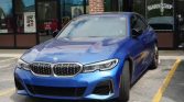 Blue 2022 BMW M340i xDrive automatic sedan For Sale