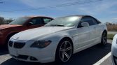 White 2005 BMW 645Ci automatic V8 convertible For Sale