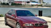 Chiaretto Red Metallic 2003 BMW M5 E39 manual sedan For Sale