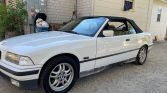 White 1995 BMW 325is E36 manual convertible For Sale