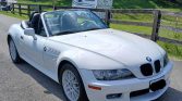 White 2002 BMW Z3 manual convertible low miles For Sale