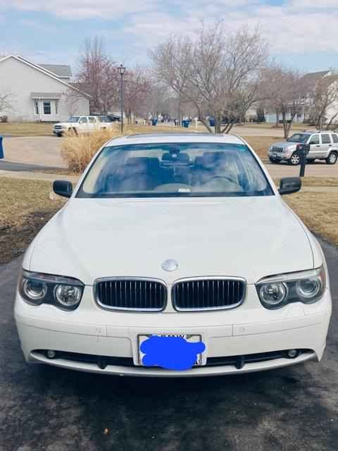 White 2003 BMW 745i automatic sedan For Sale