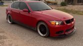 Red 2006 BMW 330i E90 automatic sedan For Sale