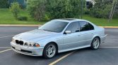 5 series silver 2001 BMW 540i manual sedan For Sale