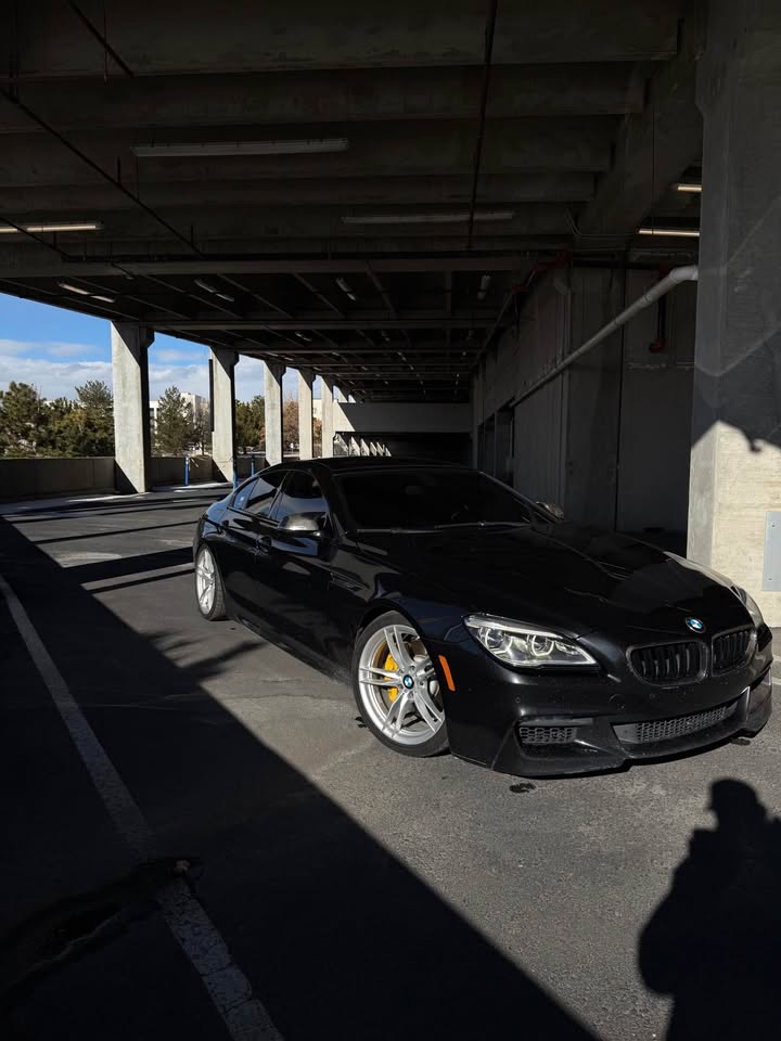 Black 2016 BMW 640i Gran Coupe automatic For Sale